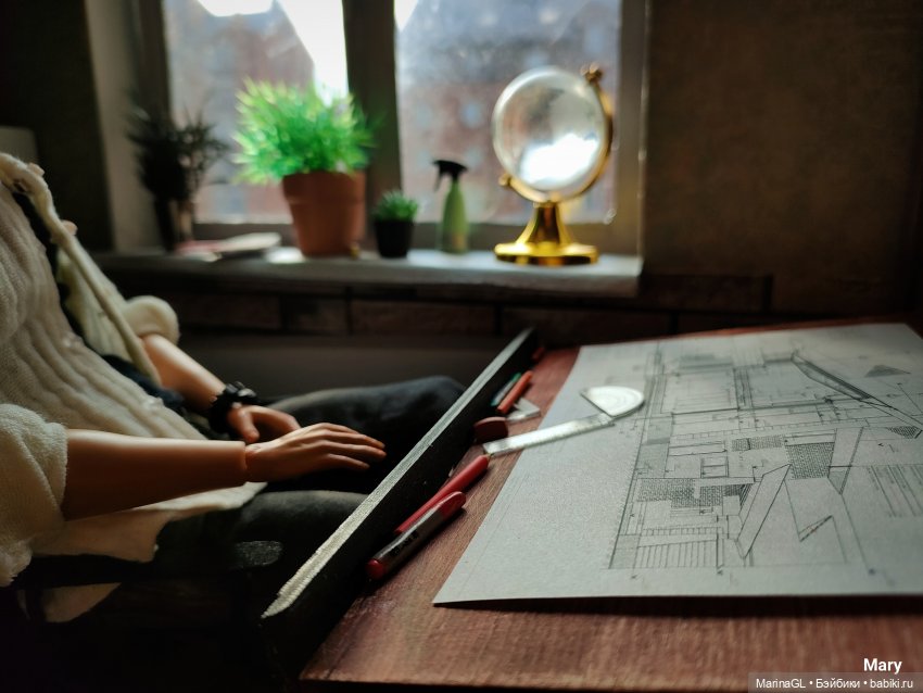 Рабочее место архитектора