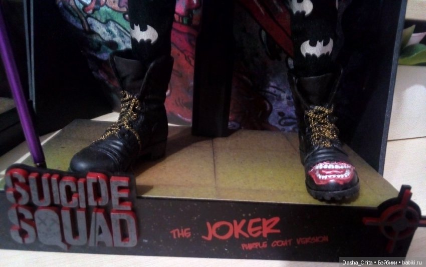 Обзор Пудинга Харли Квинн (Hot Toys Joker MMS382 (версия в фиолетовом пальто:специальное издание) Suicide Squad )