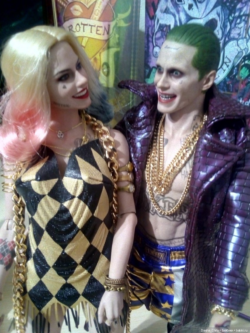 Обзор Пудинга Харли Квинн (Hot Toys Joker MMS382 (версия в фиолетовом пальто:специальное издание) Suicide Squad )