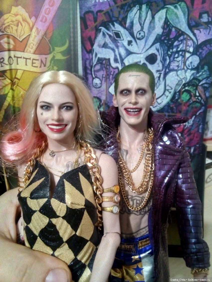 Обзор Пудинга Харли Квинн (Hot Toys Joker MMS382 (версия в фиолетовом пальто:специальное издание) Suicide Squad )
