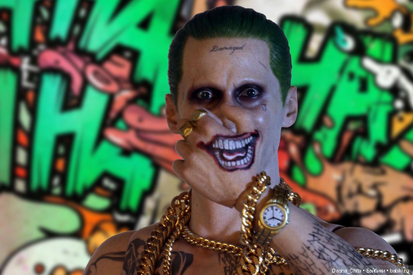 Обзор Пудинга Харли Квинн (Hot Toys Joker MMS382 (версия в фиолетовом пальто:специальное издание) Suicide Squad )