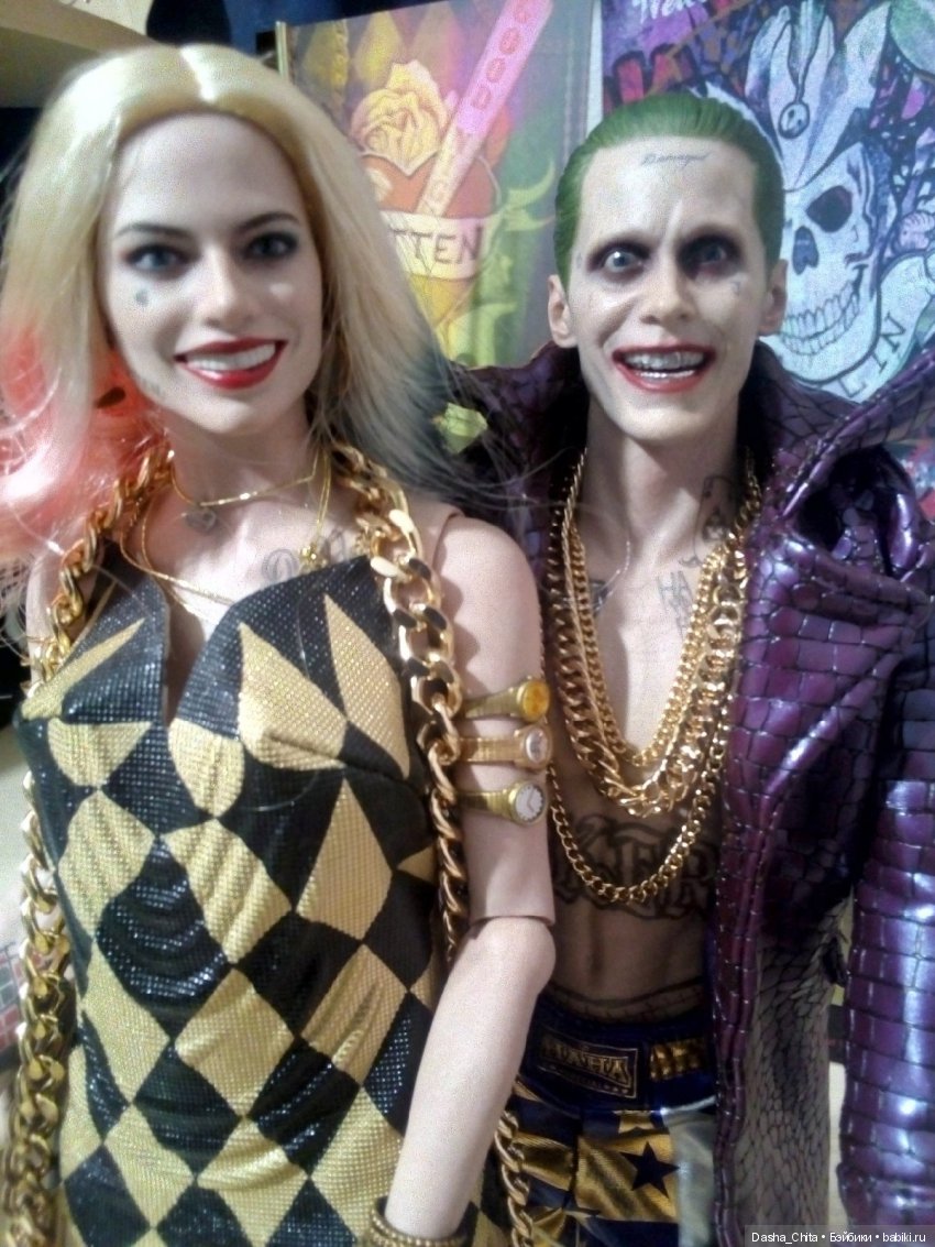 Обзор Пудинга Харли Квинн (Hot Toys Joker MMS382 (версия в фиолетовом пальто:специальное издание) Suicide Squad )