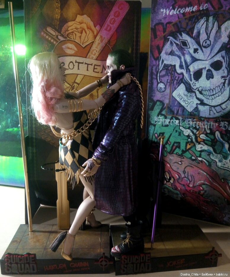 Обзор Пудинга Харли Квинн (Hot Toys Joker MMS382 (версия в фиолетовом пальто:специальное издание) Suicide Squad )