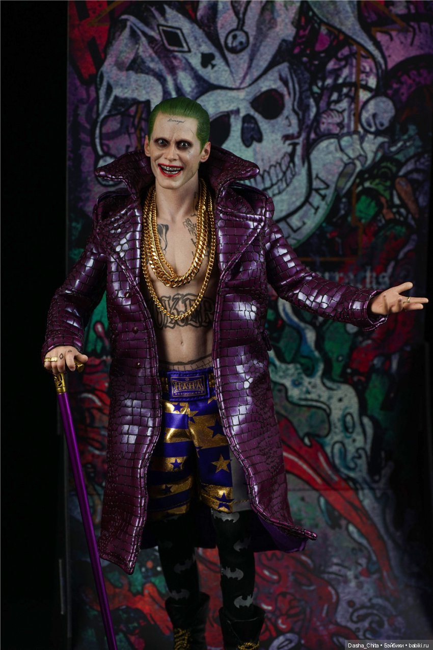 Обзор Пудинга Харли Квинн (Hot Toys Joker MMS382 (версия в фиолетовом пальто:специальное издание) Suicide Squad )