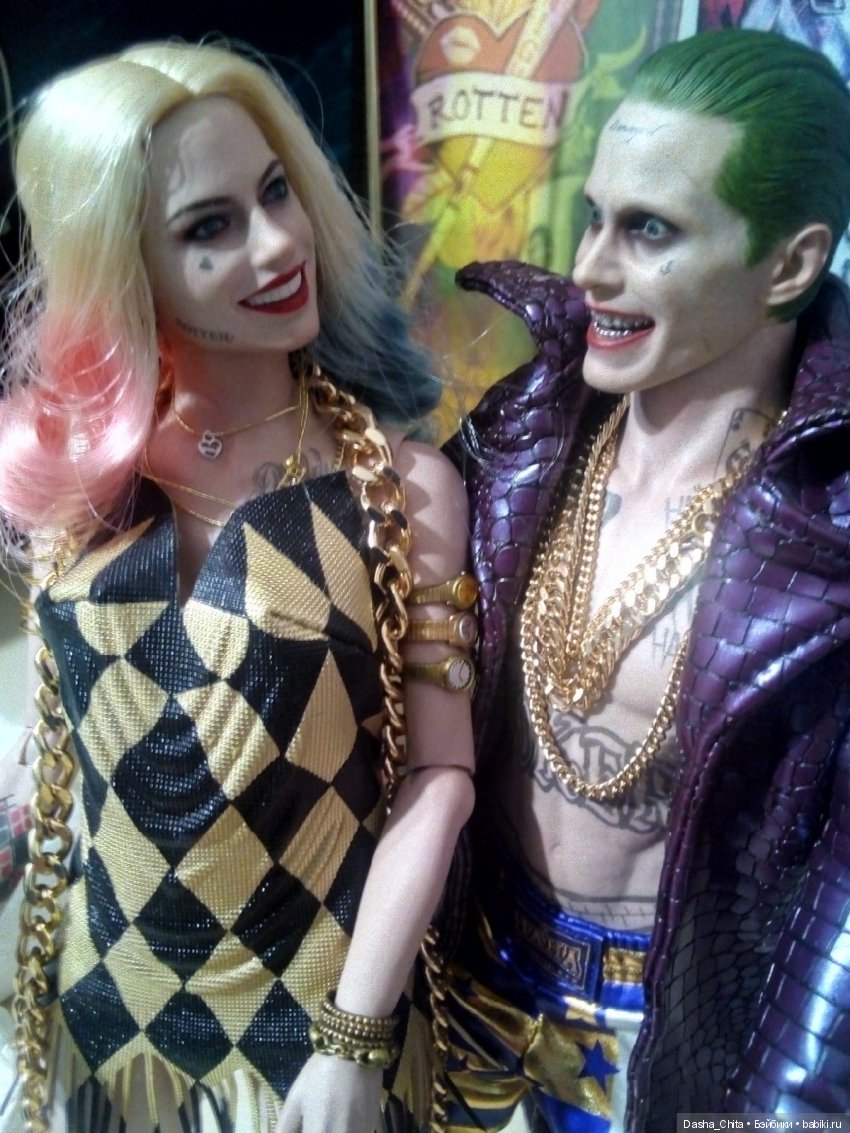 Обзор Пудинга Харли Квинн (Hot Toys Joker MMS382 (версия в фиолетовом пальто:специальное издание) Suicide Squad )