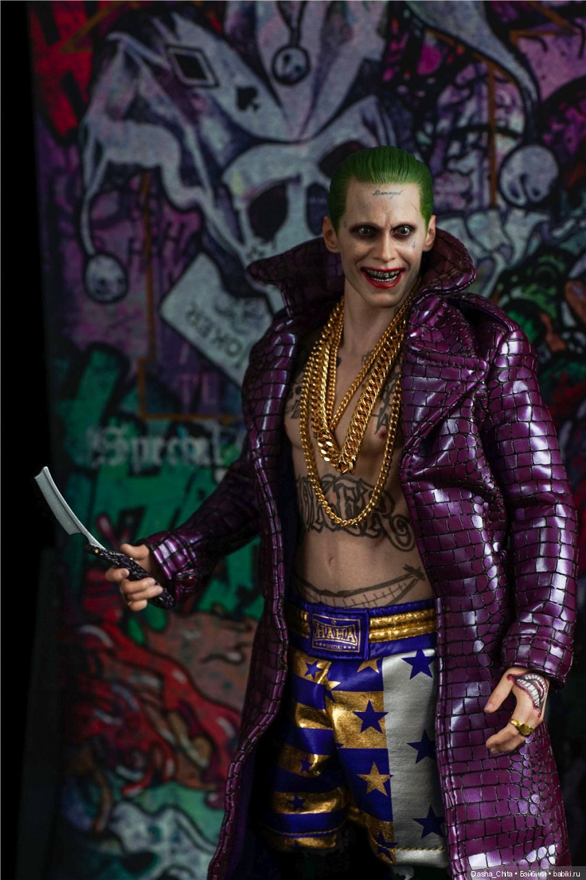 Обзор Пудинга Харли Квинн (Hot Toys Joker MMS382 (версия в фиолетовом пальто:специальное издание) Suicide Squad )
