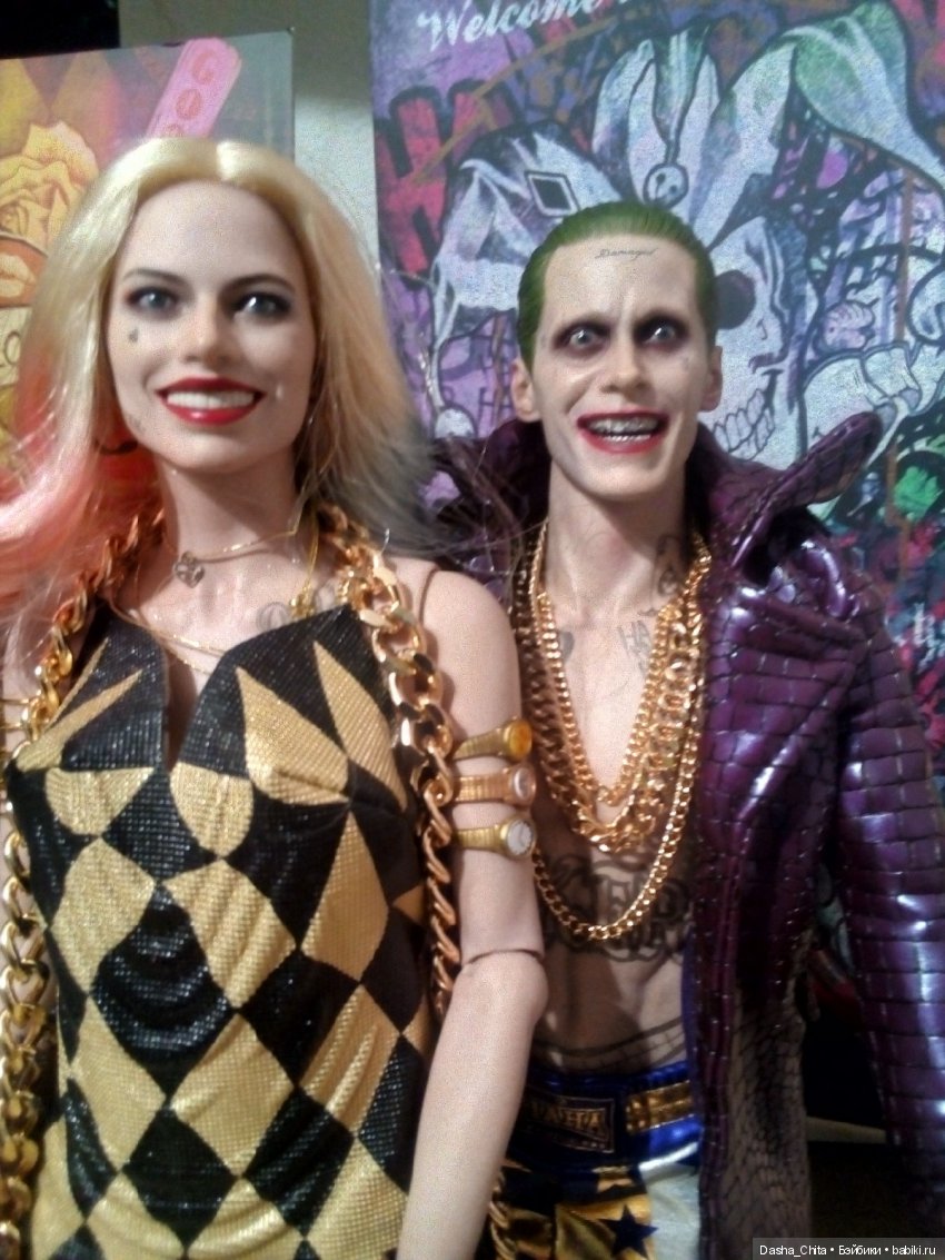 Обзор Пудинга Харли Квинн (Hot Toys Joker MMS382 (версия в фиолетовом пальто:специальное издание) Suicide Squad )