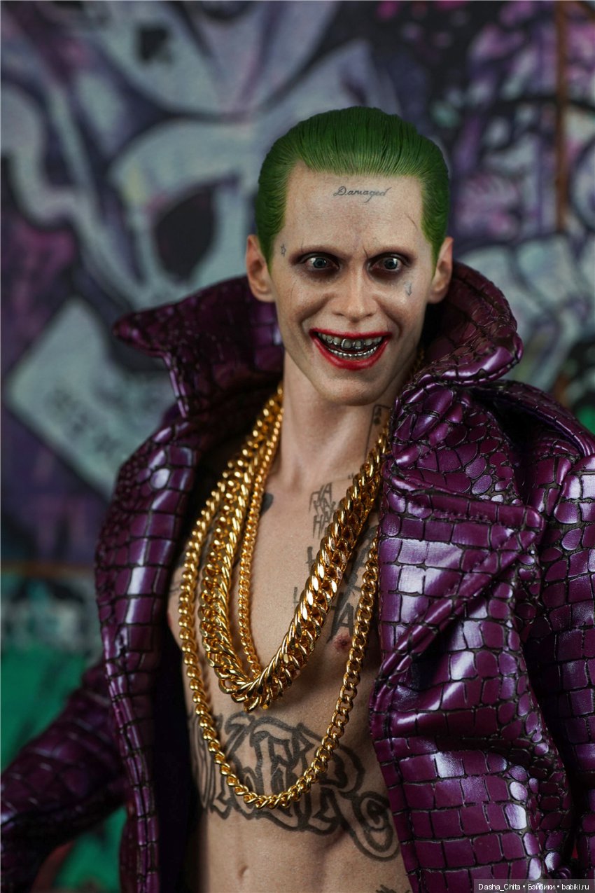 Обзор Пудинга Харли Квинн (Hot Toys Joker MMS382 (версия в фиолетовом пальто:специальное издание) Suicide Squad )
