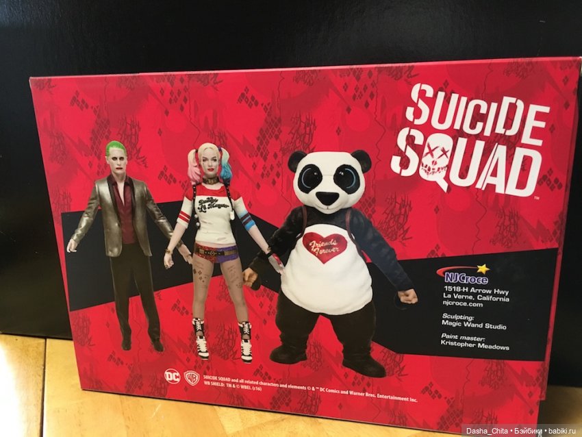 Обзор гибких фигурок Харли Квинн, Джокера и Панды от Nj Croce New KB14 (фото 2)