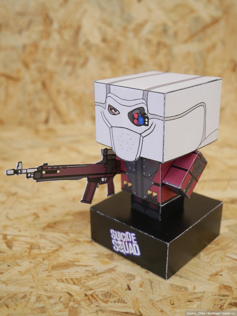 Отряд самоубийц - Suicide squad: cubeecraft - бумажные модели (фото 8)