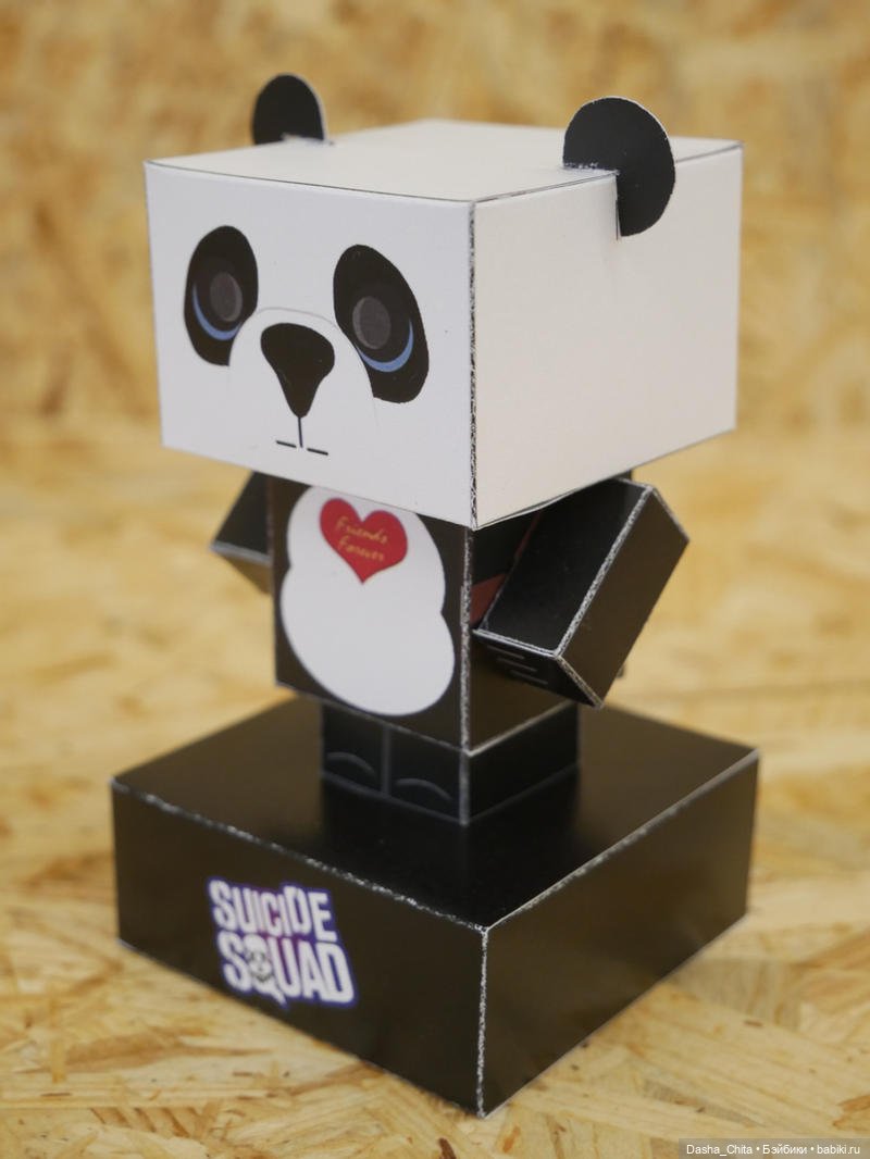 Отряд самоубийц - Suicide squad: cubeecraft - бумажные модели