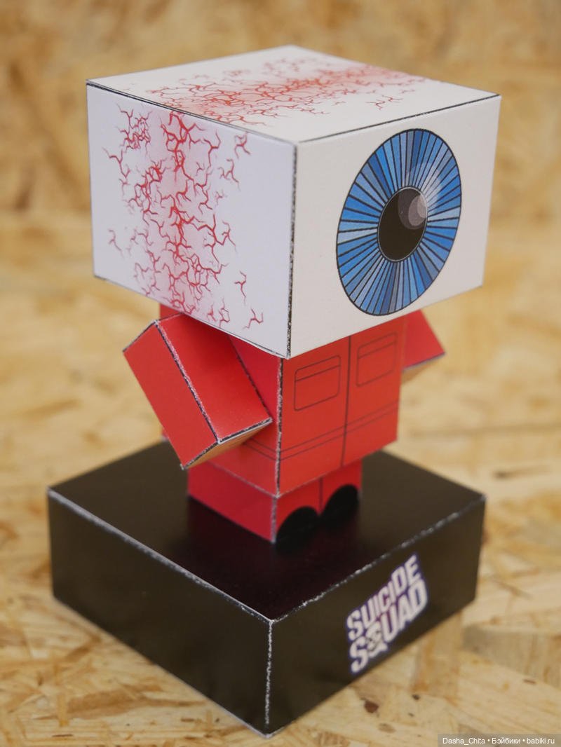 Отряд самоубийц - Suicide squad: cubeecraft - бумажные модели