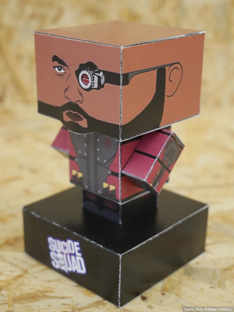 Отряд самоубийц - Suicide squad: cubeecraft - бумажные модели (фото 6)