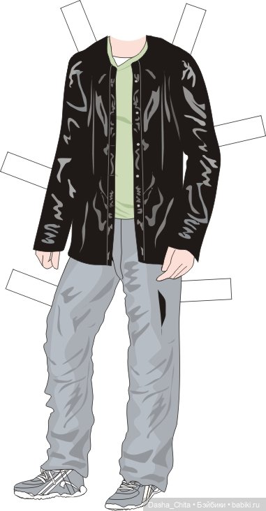 Анджелина Джоли и Бред Питт (бумажные куклы) | Бэйбики Анджелина Джоли и Бред Питт (бумажные куклы) (фото 10)