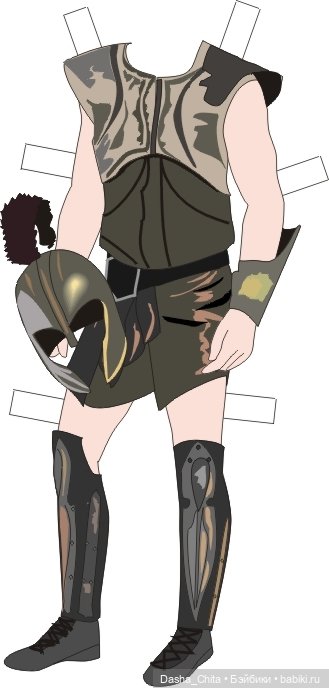 Анджелина Джоли и Бред Питт (бумажные куклы)