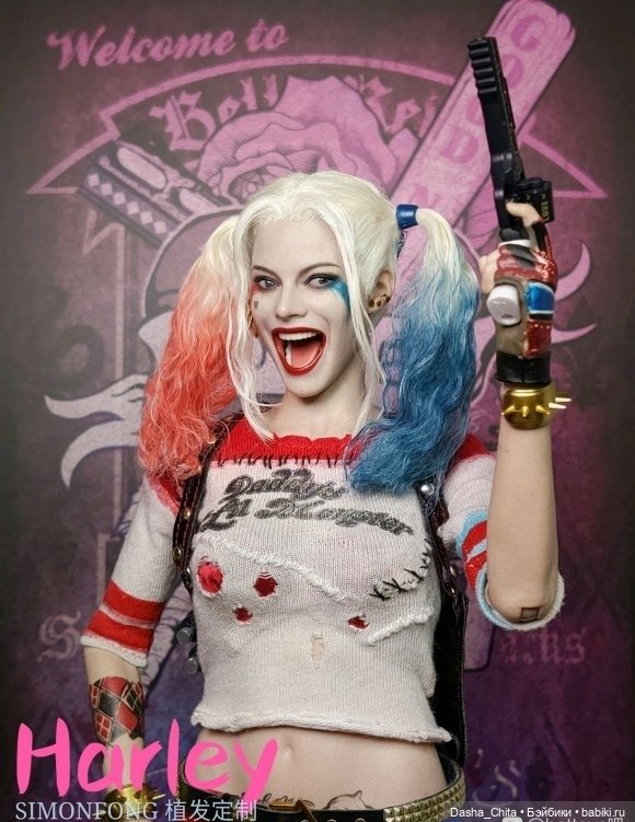 Кастомные фигурки Харли Квинн