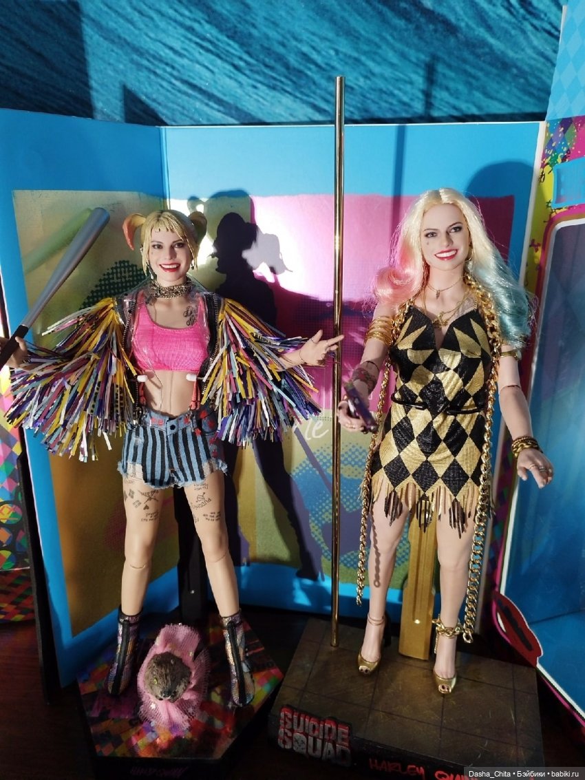 Харли Квинн из Хищных птиц: обзор фигурки Hot toys (Caution Tape Jacket Version)