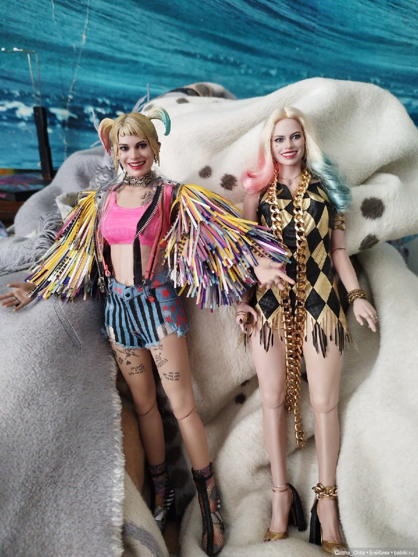 Харли Квинн из Хищных птиц: обзор фигурки Hot toys (Caution Tape Jacket Version)