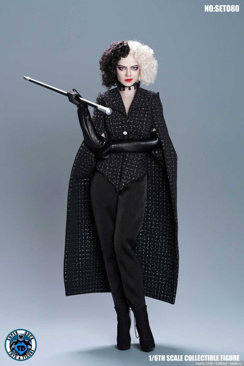Круэлла / Cruella от Super Duck set080 (промо VS реальные фото) (фото 7)