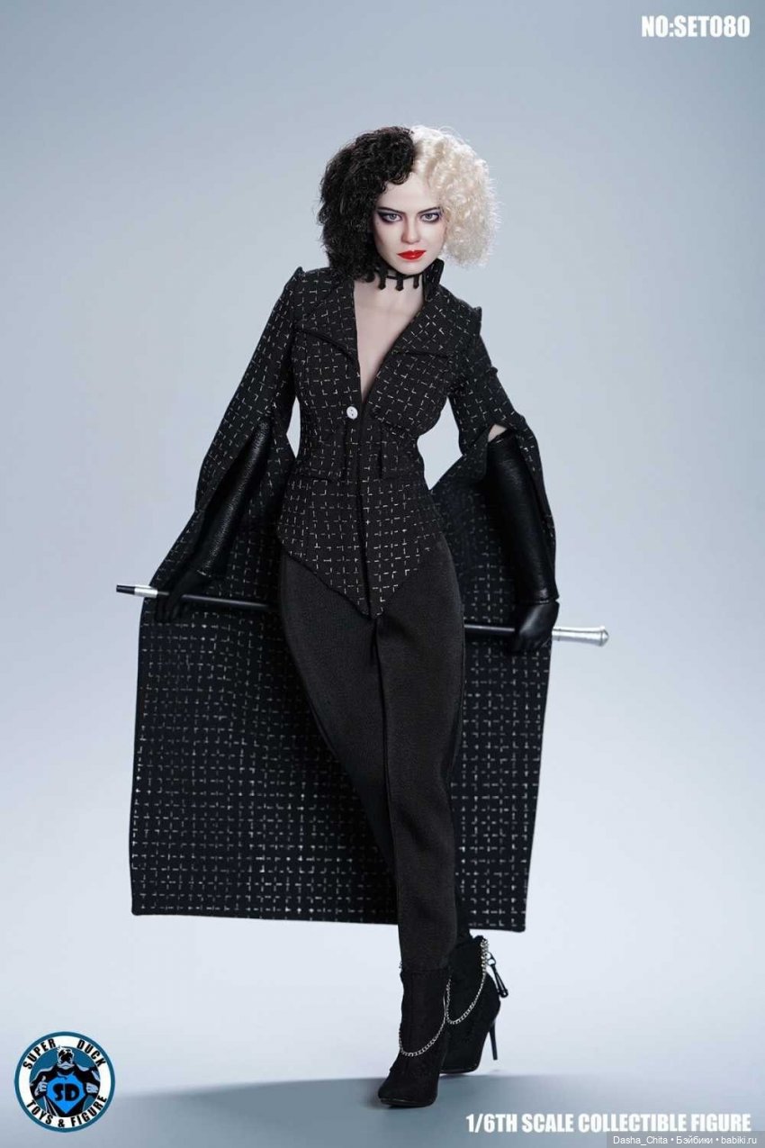 Круэлла / Cruella от Super Duck set080 (промо VS реальные фото) (фото 6)