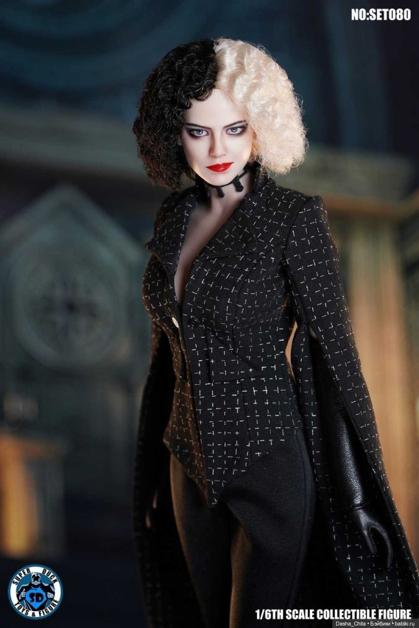 Круэлла / Cruella от Super Duck set080 (промо VS реальные фото) (фото 8)