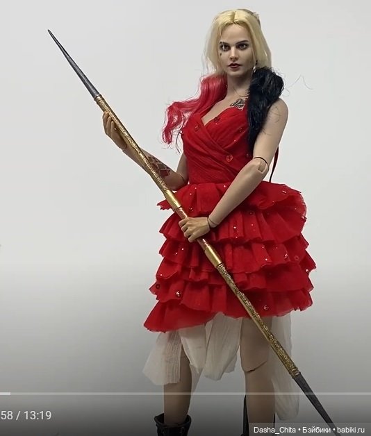 Релиз (первые реальные фото) сборной фигурки Харли Квинн от Nine Craftsmen