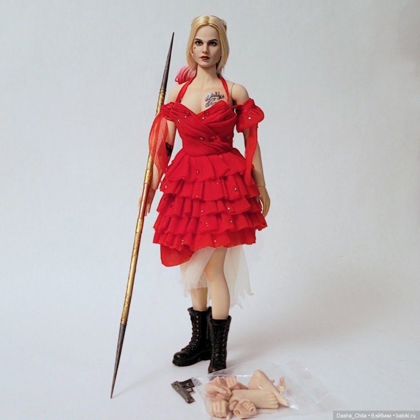 Релиз (первые реальные фото) сборной фигурки Харли Квинн от Nine Craftsmen (фото 9)