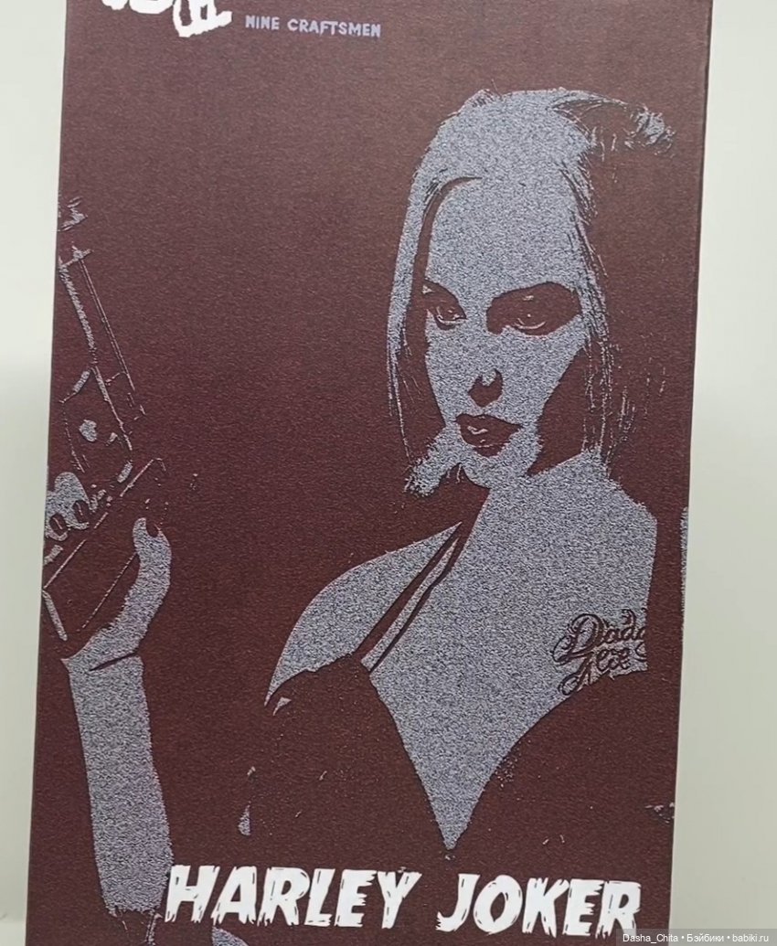 Релиз (первые реальные фото) сборной фигурки Харли Квинн от Nine Craftsmen