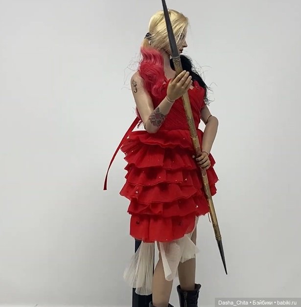 Релиз (первые реальные фото) сборной фигурки Харли Квинн от Nine Craftsmen