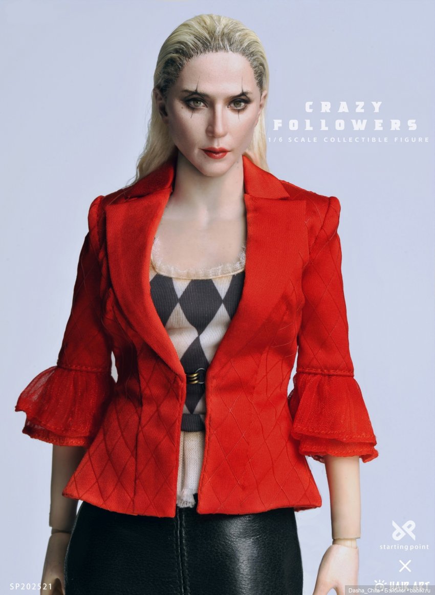 Фигурка Харли Квинн (Леди Гага) по Джокеру-2 от Starting Point Studio (фото 6)