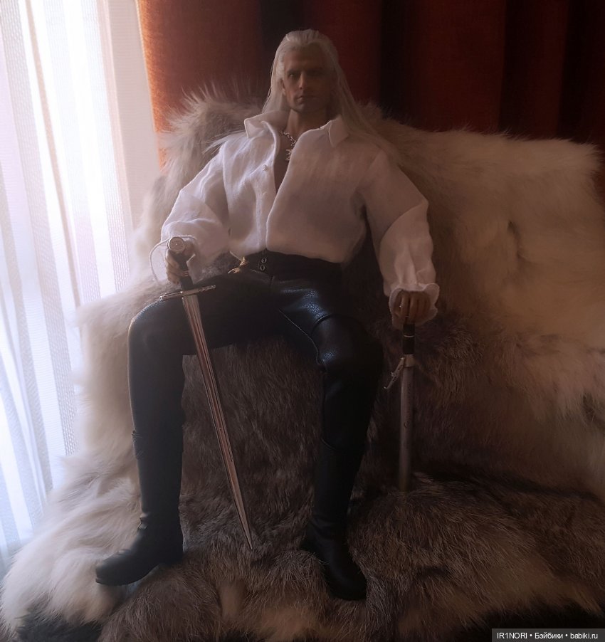 Геральт из Ривии 1/6 — Куклы Phicen (TBLeague/Фицен): бесшовные тела (фото 9)