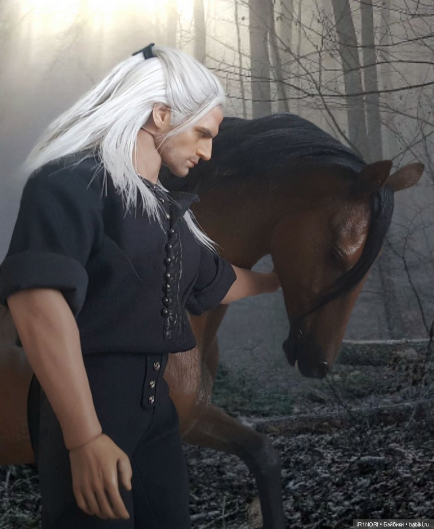 Геральт из Ривии 1/6 — Куклы Phicen (TBLeague/Фицен): бесшовные тела (фото 8)