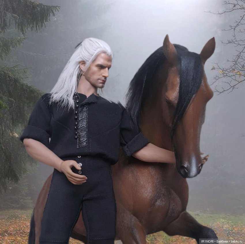 Геральт из Ривии 1/6 — Куклы Phicen (TBLeague/Фицен): бесшовные тела (фото 7)