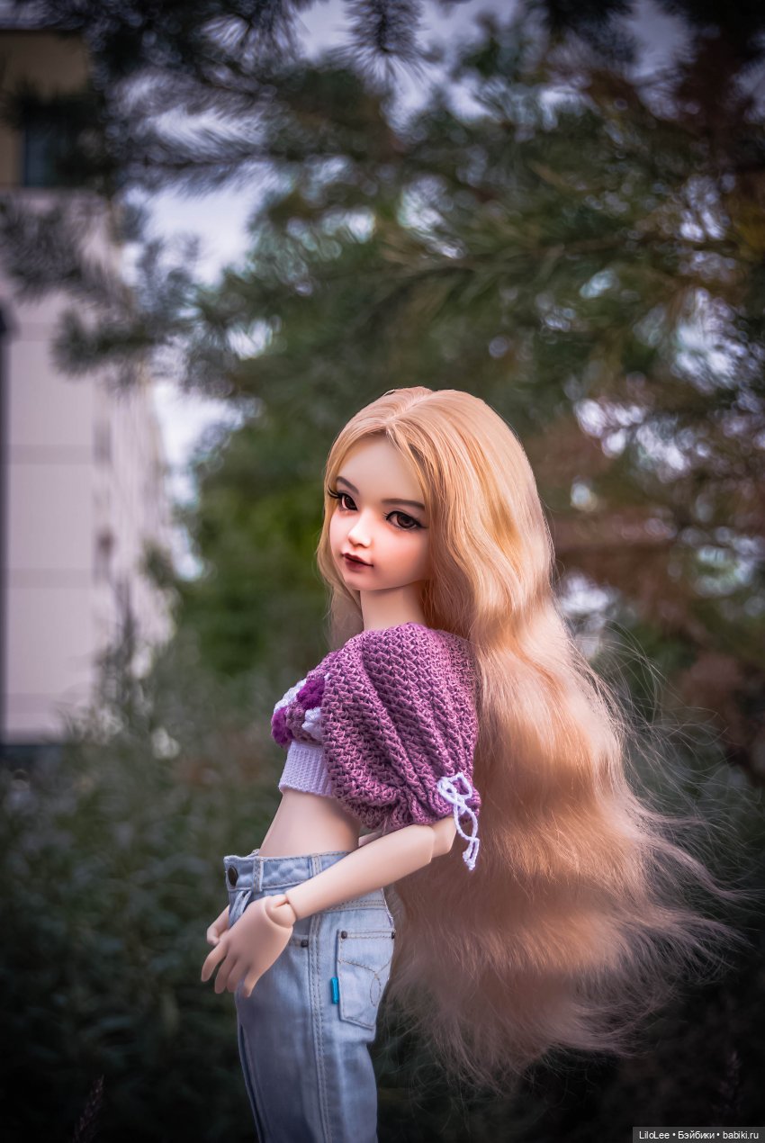 Рони и вязаный топ — Куклы Fairyland (ФэйриЛэнд): BJD (БЖД) (фото 4)