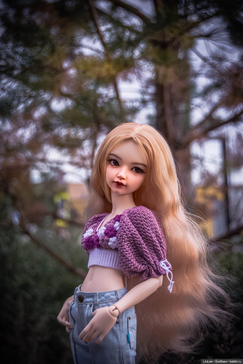 Рони и вязаный топ — Куклы Fairyland (ФэйриЛэнд): BJD (БЖД) (фото 2)