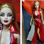 Barbie 50th Anniversary Red Corvette (Барби Корвет в красном платье)