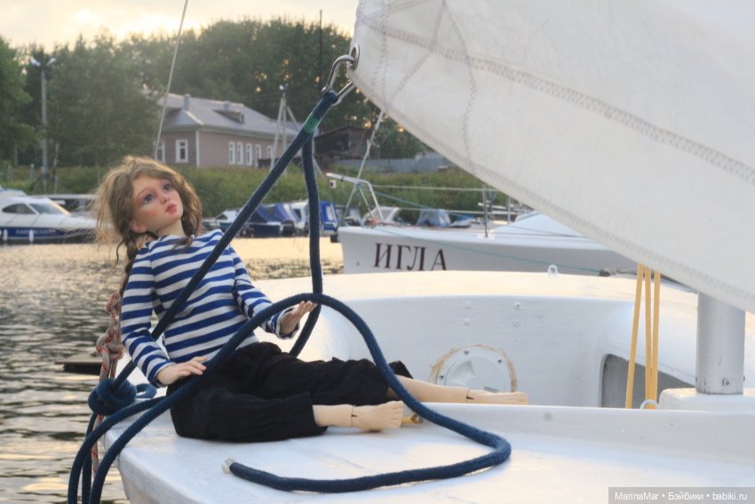 Мариса поднимает паруса — Куклы La Legende De Temps (LLT): BJD (БЖД) (фото 4)