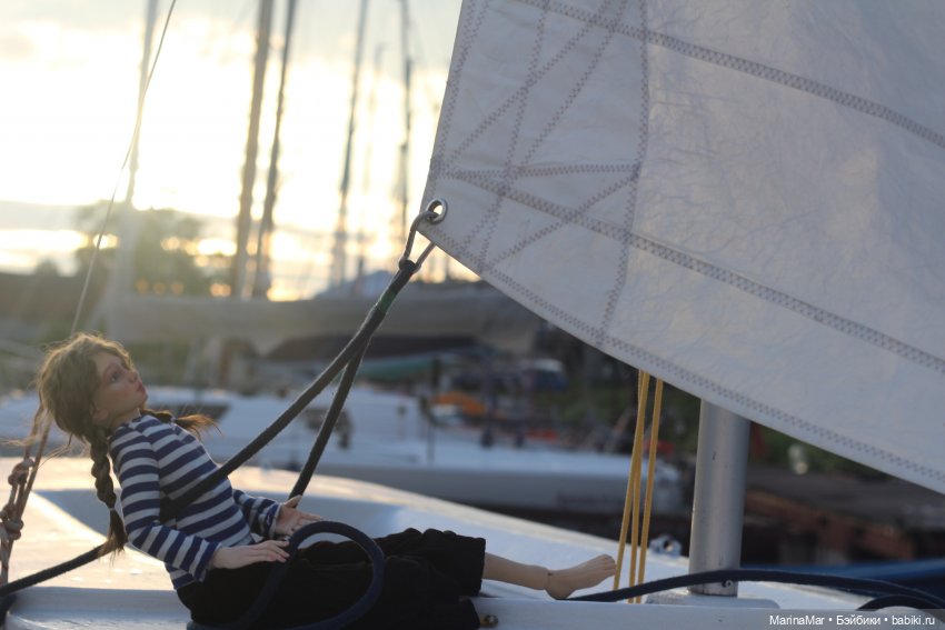 Мариса поднимает паруса — Куклы La Legende De Temps (LLT): BJD (БЖД) (фото 6)