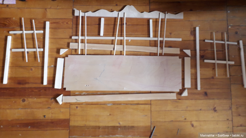 Диван в стиле "Кантри" своими руками