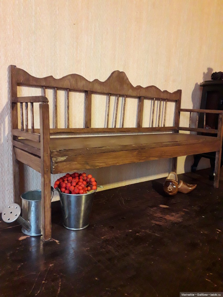 Диван в стиле "Кантри" своими руками