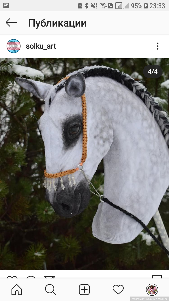 Лошадка-тильда своими руками: символ 2014 года