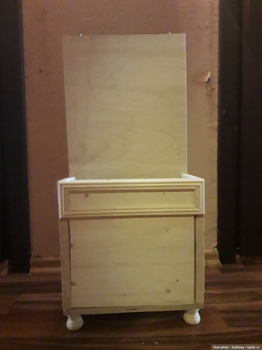 Буфет в масштабе 1:3 своими руками. Процесс создания | Бэйбики Буфет в масштабе 1:3 своими руками. Процесс создания (фото 4)
