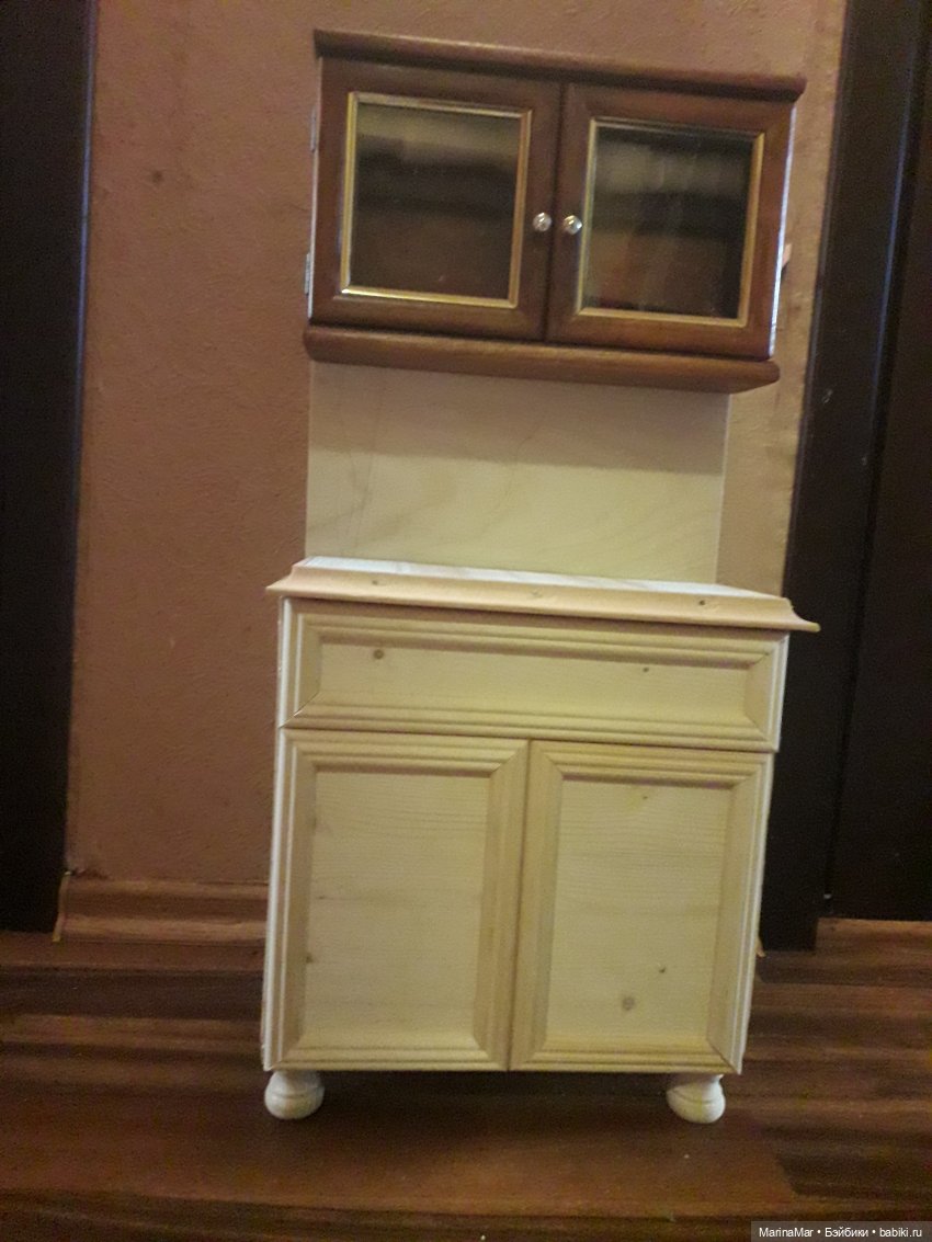 Буфет в масштабе 1:3 своими руками. Процесс создания | Бэйбики Буфет в масштабе 1:3 своими руками. Процесс создания (фото 9)