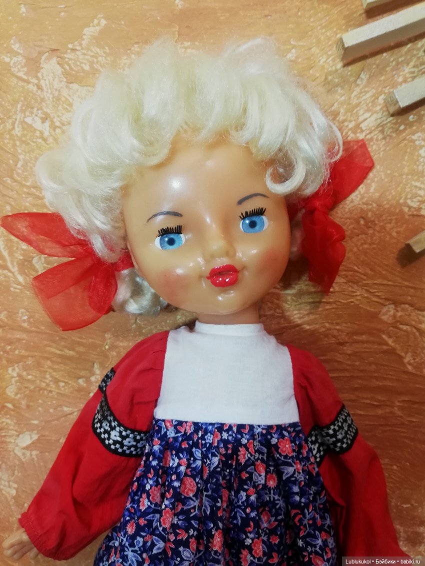 Прошлое и настоящее куклы Сони фабрики "Победа" (фото 9)