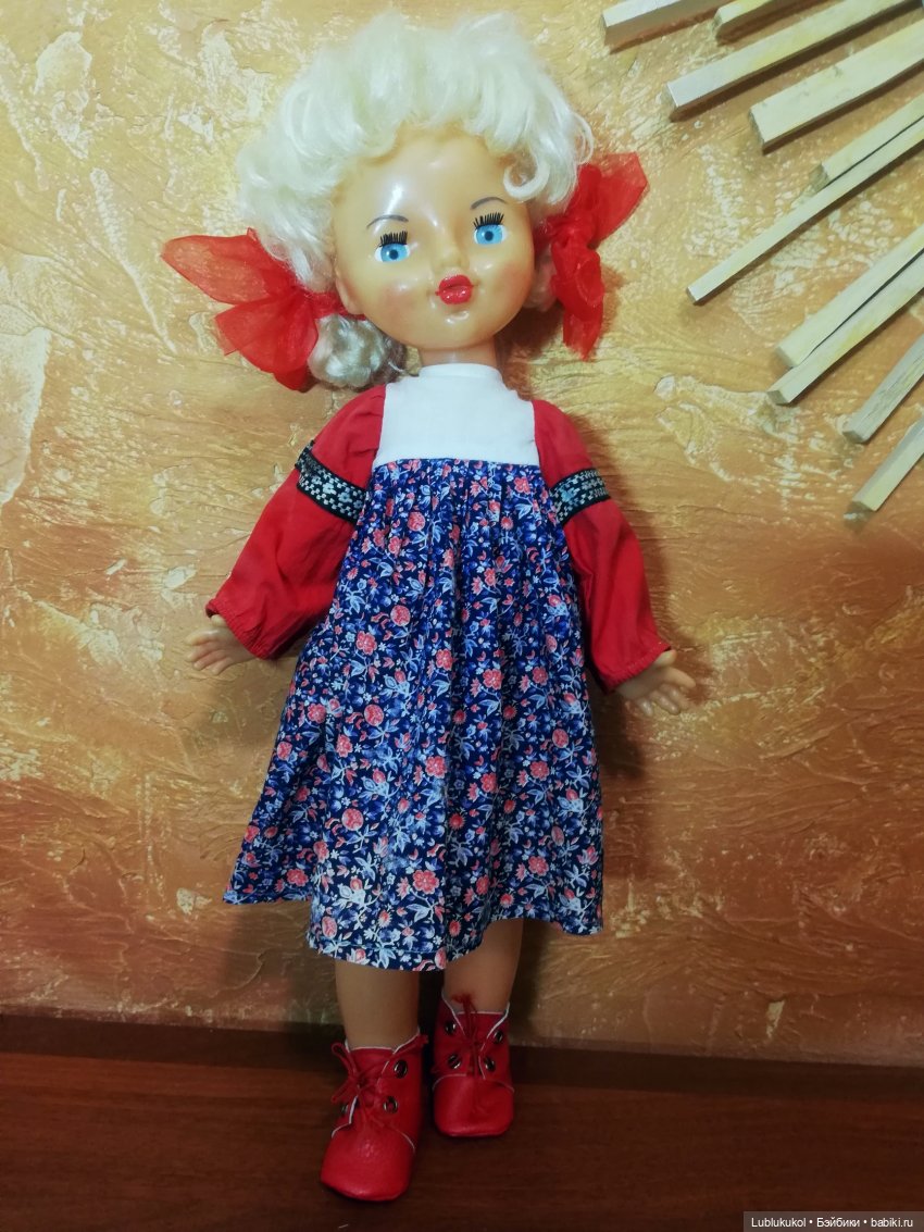 Прошлое и настоящее куклы Сони фабрики "Победа" (фото 10)