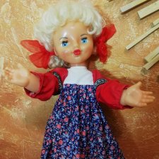 Прошлое и настоящее куклы Сони фабрики "Победа"