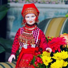 Авторская этническая кукла "Эрзя"
