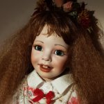 Фарфоровая кукла по молду Донны Руберт