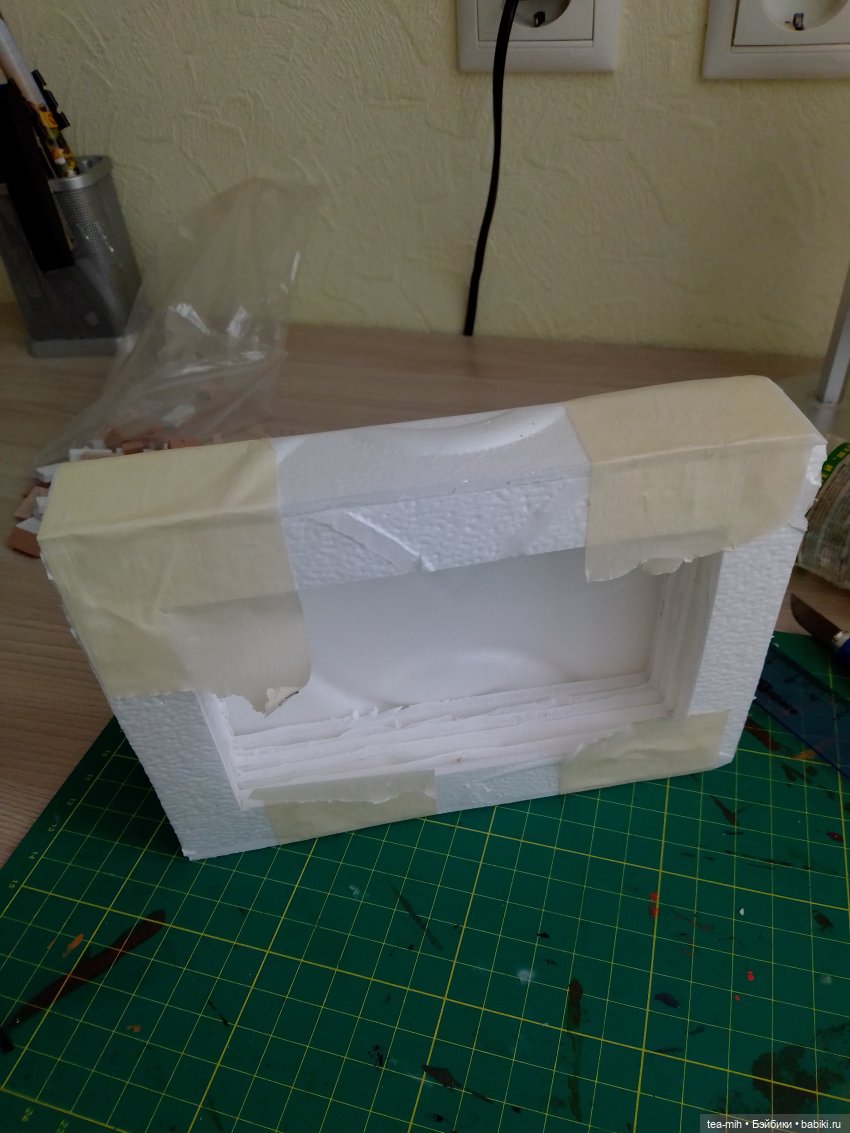 И ещё один камин — Мебель для кукол и домиков: фото (фото 4)