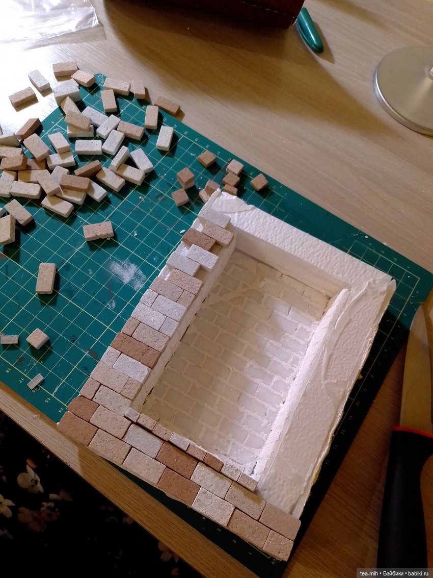 И ещё один камин — Мебель для кукол и домиков: фото (фото 9)